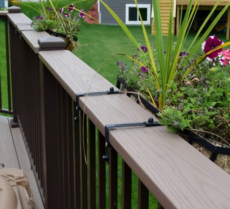 Afco Series 200 Aluminum Deck Railing
