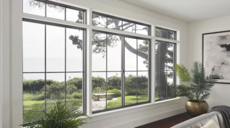 Simonton Black Interior Windows